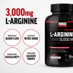 Force Factor L-Arginine 3000mg – 150 Capsules - Image 3