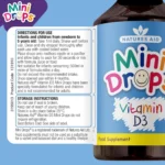 Natures Aid Vitamin D3 Mini Drops for Infants and Children Bone & Teeth Support Newborn to 5 Years 50ml - Image 3