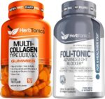 HerbTonics Multi Collagen Type 1,2,3,5 & 10 – 60 Gummies - Image 2