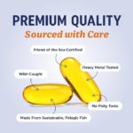 Mav Nutrition Triple Strength Omega-3 Fish Oil 3600 mg Fatty Acids 1300 mg EPA + 860 mg DHA 120 Softgels - Image 2