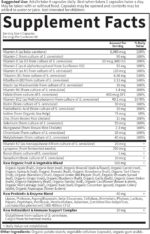 Garden of Life Vitamin Code Men Whole Food Multivitamin 240 Vegetarian Capsules - Image 2