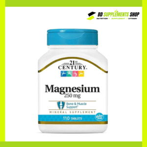 21st Century Magnesium 250mg – 110 Tablets