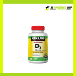 Kirkland Signature Extra Strength Vitamin D3 2000 I.U. 600 Softgels