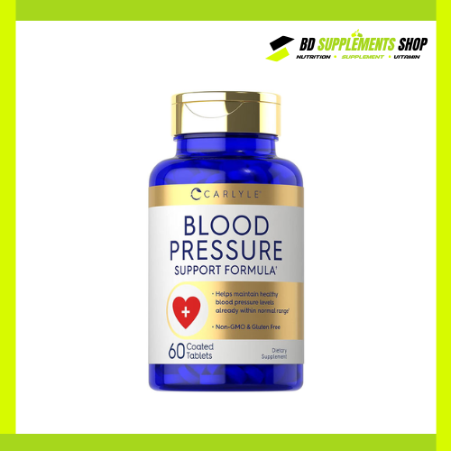 BD supplements SHOP (10) Carlyle Blood Pressure – 60 Tablets - Image 1