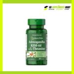 Puritan’s Pride Ashwagandha KSM-66® & L-Theanine 60 Tablets