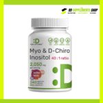 Deal Supplement Myo-Inositol & D-Chiro Inositol (40:1) 240 Veggie Capsules