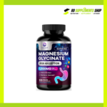 Nature’s Peak Pure Magnesium Glycinate 1000 mg – Max Absorption Magnesium Supplement for Muscle, Heart, Bone, Energy and Nerve Health Support