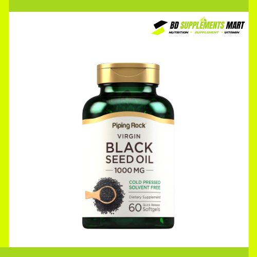 BD supplements SHOP - 2025-12-28T004648.775 Piping Rock Black Seed Oil 1000 mg 60 Softgels - Image 1