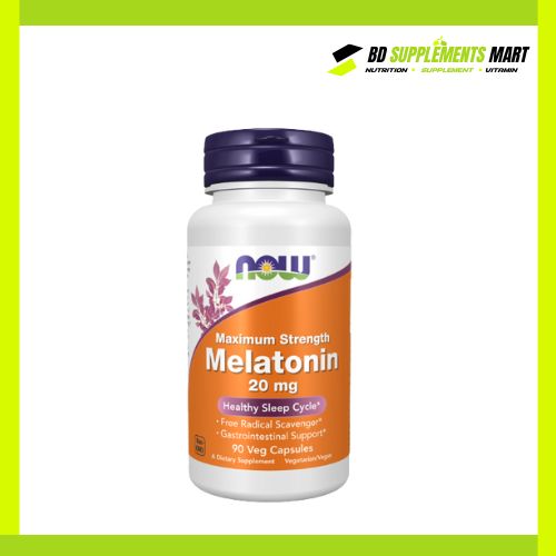 BD supplements SHOP - 2025-12-28T150356.037 Now Foods Extra Strength Melatonin 10 mg 100 Veg Capsules - Image 1
