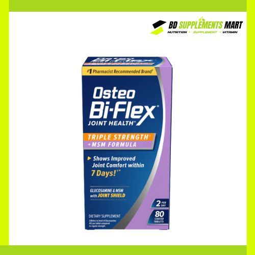 BD supplements SHOP - 2025-12-28T150701.020 Osteo Bi-Flex Triple Strength with MSM Glucosamine Joint Health Supplement 80 Coated Tablets - Image 1