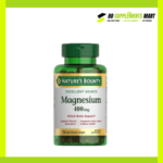 Nature’s Bounty Magnesium Rapid Release 400mg 75 Softgels.