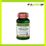 Nature’s Bounty Melatonin 3mg 120 Tablets.