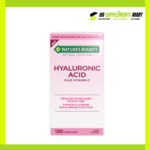 Nature’s Bounty Hyaluronic Acid Plus Vitamin C 40 mg 120 Capsules