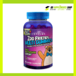 21st Century Zoo Friends Multi Gummies, Fruit 60 Count