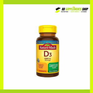 Nature Made Vitamin D3 Vitamin D 1000 IU (25 mcg) 100 – Tablets