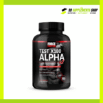 FORCE FACTOR Test X180 Alpha v2 Testosterone Support for Men – 120 Tablets