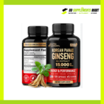 NutraHarmony Korean Panax Ginseng 1500 mg 120 Capsules