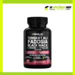 X Gold Health Tongkat Ali Fadogia Black Maca L-Arginine & L-Citrulline 1700 mg Men & Women 120 Veggie Capsules