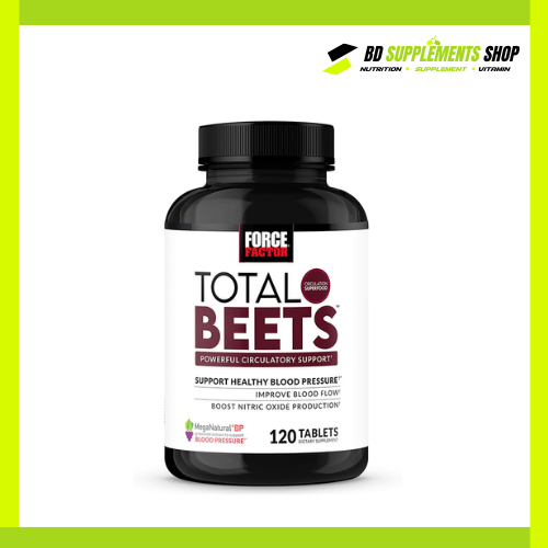 BD supplements SHOP (34) FORCE FACTOR Total Beets – 120 Tablets - Image 1