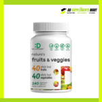 Deal Supplement Nature’s Fruits & Veggies 240 Veggie Capsules