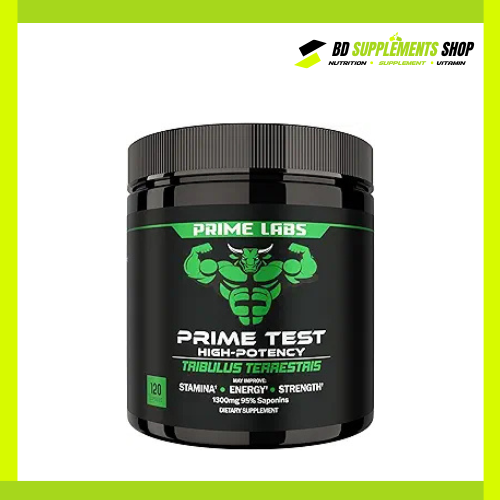 BD supplements SHOP (5) Prime Labs Prime Test High Potency Tribulus 1300 mg 120 Capsule - Image 1