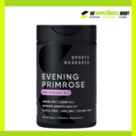 Sports Research Evening Primrose Cold-Pressed Oil 1300 mg EPO 120 Softgels