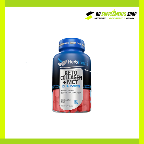 BD supplements SHOP (52) Herb Tonics KETO COLLAGEN + MCT 60 GUMMIES - Image 1