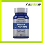 Piping Rock Double Strength Premium L-Theanine 200 mg 60 Capsules