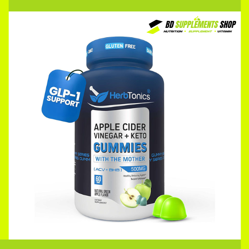 BD supplements SHOP (59) HerbTonics APPLE CIDER VINEGAR + KETO – 60 Gummies - Image 1