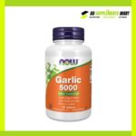 Now Foods Garlic 5000 Odor-Controlled 500 mg 90 Tablets