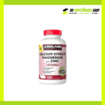 Kirkland Signature Calcium Citrate Magnesium and Zinc With Vitamin D3- 500 Tablets