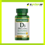 Nature’s Bounty D3 250mcg 10000 IU – 72 Softgels