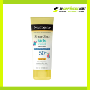 Neutrogena Sheer Zinc Kids Mineral Broad Spectrum SPF 50+ Sunscreen (88ml)