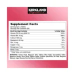 Kirkland Signature Calcium Citrate Magnesium and Zinc With Vitamin D3- 500 Tablets - Image 2