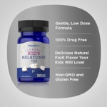 Piping Rock Kids Melatonin 1 mg 120 Chewable Tablets - Image 2