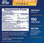 Osteo Bi-Flex Triple Strength with Vitamin D Glucosamine Chondroitin Joint Health Supplement 150 Coated Tablets - Image 2