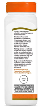 21st Century Vitamin-C 500 mg 250 Tablets - Image 2