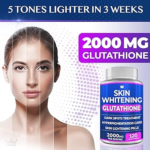 Skin Whitening Glutathione 2000 mg 120 Vegan Capsules - Image 2