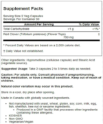 Now Foods Red Clover 375 mg 100 Veg Capsules - Image 3