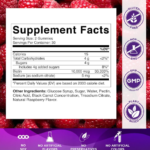 Vitamatic Biotin Gummies 10,000 mcg for Stronger Hair, Skin & Nails 60 Vegan Gummies - Image 3