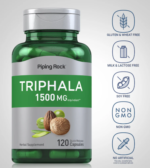 Piping Rock Triphala 1500 mg 120 Capsules - Image 3