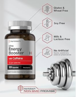 Horbaach Ultra Energy Booster with Caffeine 120 Capsules - Image 2