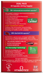 Vitabiotics Cardioace Plus with Cardiol 60 Capsules - Image 2