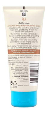 Aveeno Baby Daily Care Barrier Cream – 100ml - Image 2