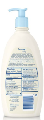 Aveeno Baby Daily Moisture Lotion – Fragrance, Phthalate & Paraben-Free (532ml) - Image 2