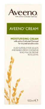 Aveeno Cream with Natural Colloidal Oatmeal – 100ml - Image 2