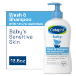 Cetaphil Baby Wash and Shampoo Baby’s Sensitive Skin – 399ml - Image 2