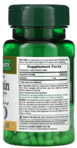 Nature’s Bounty Melatonin 3mg 120 Tablets. - Image 2
