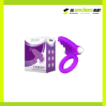 Dolphin Cat Tongue Vibrating Cock Ring For Men