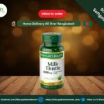 Nature's Bounty Milk Thistle 1000mg, Herbal Health Supplement